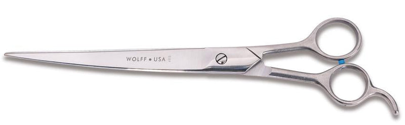 Load image into Gallery viewer, Wolff Grooming - 8.5 , 9.0 or 10.0, Choose Straight, Curved, Bent Shank Shears
