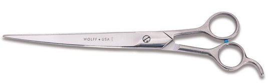 Wolff Grooming - 8.5 , 9.0 or 10.0, Choose Straight, Curved, Bent Shank Shears