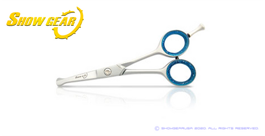Show Gear Classic Balltip Safety Grooming Shears - Straight or Curved - Choose Size