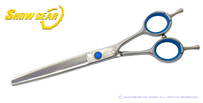 Show Gear Supreme 54 Tooth Thinning Shears - Choose Right or Left Handed