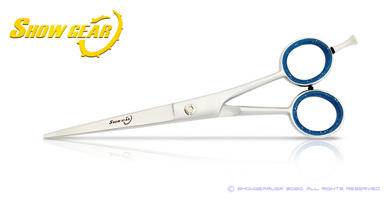 Load image into Gallery viewer, Show Gear Classic Grooming Shears - Curved Scissors Choose Size From 4.5 - 8.0
