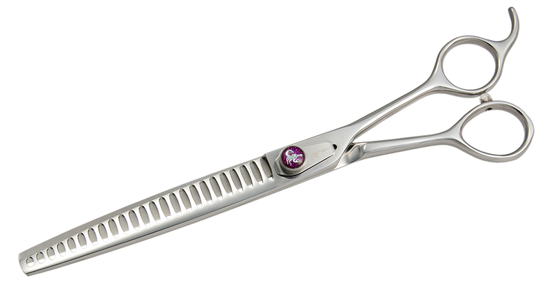 Load image into Gallery viewer, Kenchii Grooming - Scorpion Texture Shears - Choose 24 or 46 Teeth
