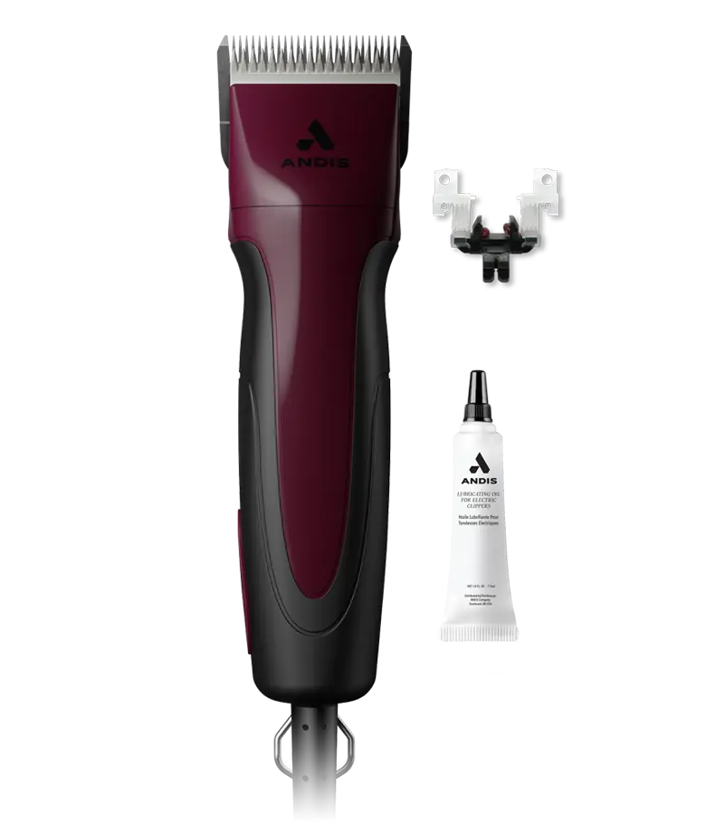 Load image into Gallery viewer, Andis Excel 5-Speed Detachable Blade Clipper Burgundy

