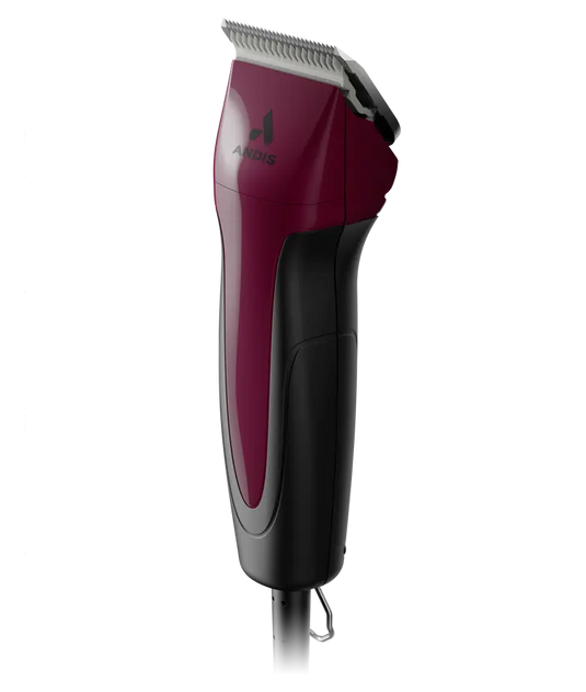 Andis Excel 5-Speed Detachable Blade Clipper Burgundy