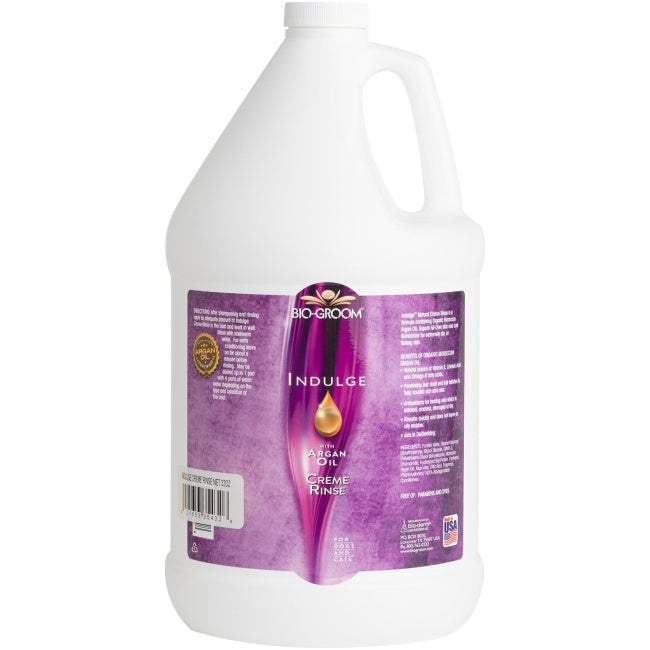 Bio-Groom Indulge™ Argan Oil Creme Rinse Dog Conditioner - 1 Gallon