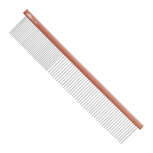 Kenchii™ Premium Satin Rose Gold Grooming Comb - Large - 9.8