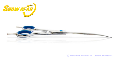 Show Gear Supreme Lefty 8.0 Pet Grooming Shears - Choose Straight, Curved, Set