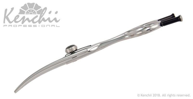 Load image into Gallery viewer, Kenchii Grooming - Five Star Even Handle Shears / Scissors Choose Straight or Curved and Your Size from 4.5 to 8.5
