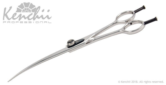 Kenchii Grooming - Five Star Even Handle Shears / Scissors Choose Straight or Curved and Your Size from 4.5 to 8.5
