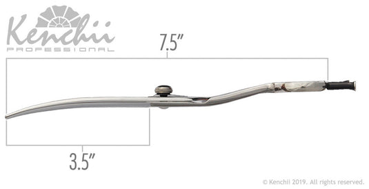 Kenchii Grooming - Five Star Bent Shank Shears 7.5 or 8.5 / Scissors Choose Straight or Curved