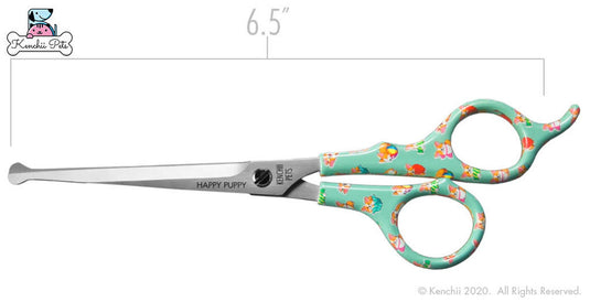 Kenchii Pets - Happy Puppy Home Dog Grooming Shears / Scissors Choose Your Size 5.5 or 6.5