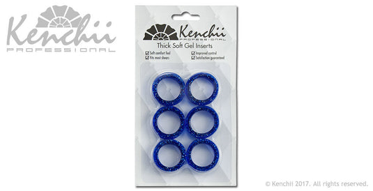 Kenchii Extra Soft Premium Quality Shear Finger Ring Inserts Thick - Choose Your Color