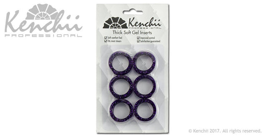Kenchii Extra Soft Premium Quality Shear Finger Ring Inserts Thick - Choose Your Color