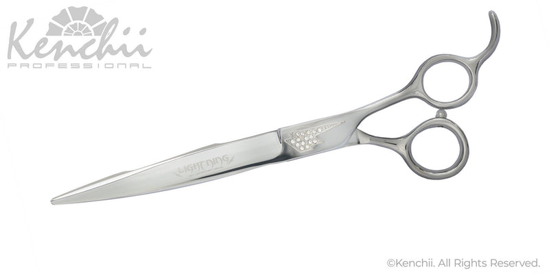 Load image into Gallery viewer, Kenchii Grooming - Jonathan David 7.5&quot;-8.5&quot; Shears / Scissors Choose Straight or Curved

