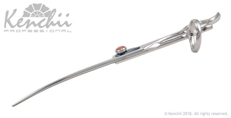 Load image into Gallery viewer, Five Star 8.0 Swivel Offset Shears / Scissors Choose Straight or Curved
