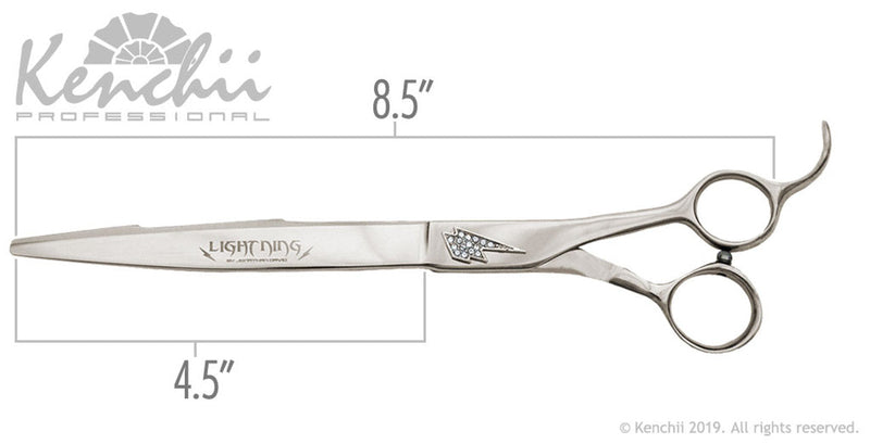 Load image into Gallery viewer, Kenchii Grooming - Jonathan David 7.5&quot;-8.5&quot; Shears / Scissors Choose Straight or Curved
