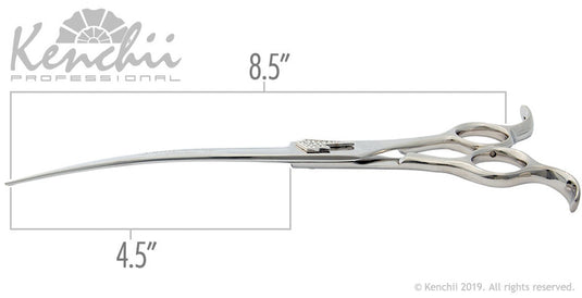Kenchii Grooming - Jonathan David 7.5"-8.5" Shears / Scissors Choose Straight or Curved