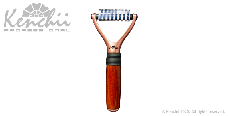 Load image into Gallery viewer, Kenchii Grooming - Shedding Pet Rake Dog &amp; Pet Groomers - Choose No. of Teeth - 16, 23, 40, or Set
