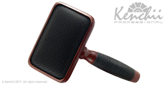 Kenchii Slicker Brush for Professional Dog Groomers Undercoat Removal - Choose Your Size
