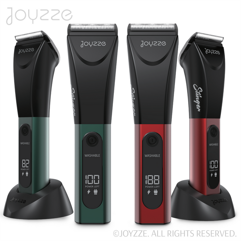 Load image into Gallery viewer, Joyzze™ Stinger C-Series Clippers - Available in Red or Green
