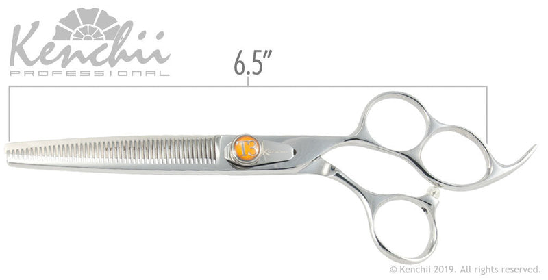 Load image into Gallery viewer, Kenchii Grooming - T3 3 Ring 46 Tooth Thinning Shear
